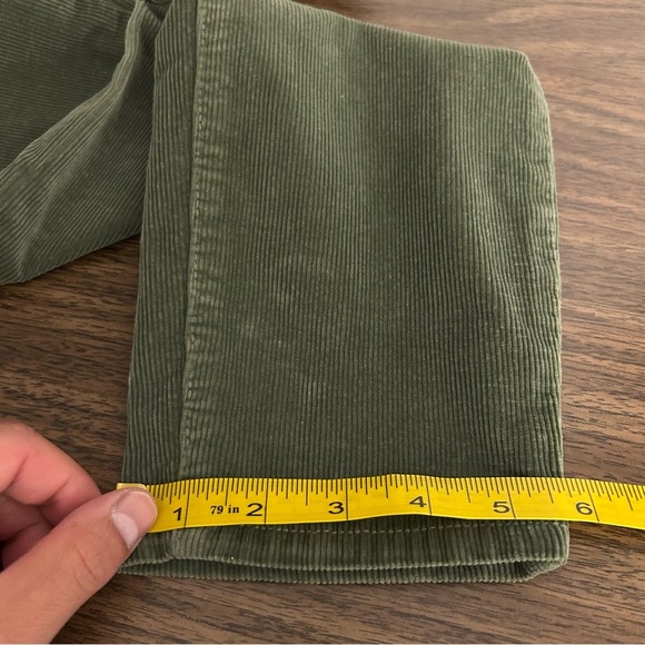 💕 AE high rise jegging Green Corduroy Pants 12 - Picture 11 of 11